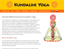Tablet Screenshot of kundaliniyoga-ak.de